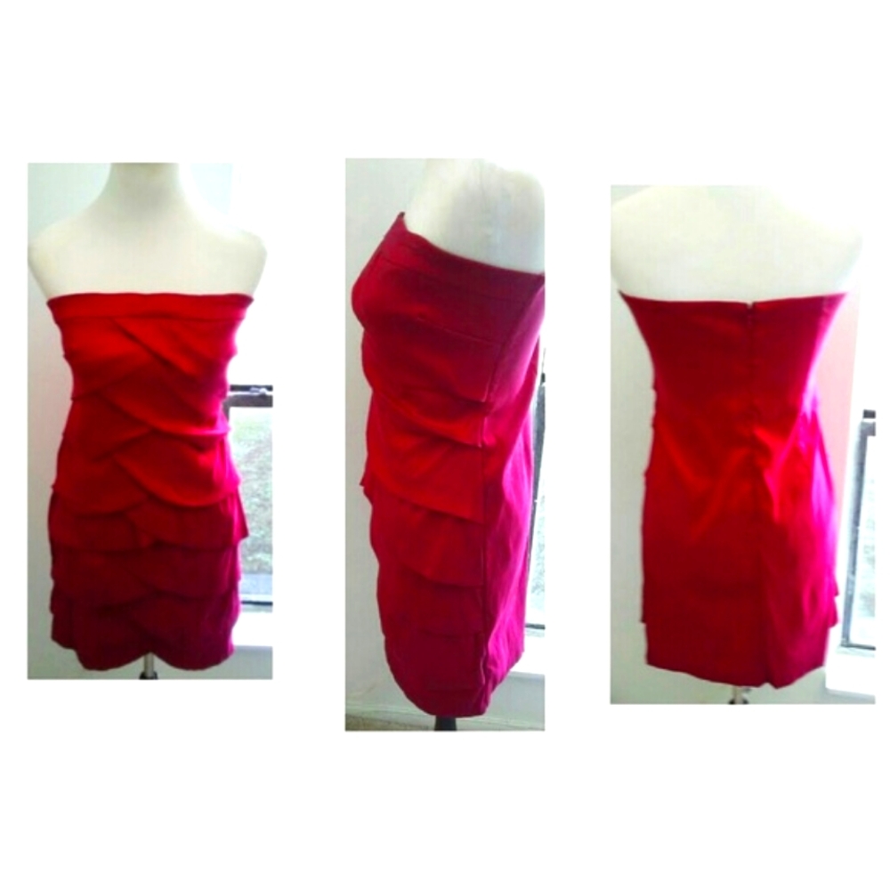 Snap strapless cocktail dress size L